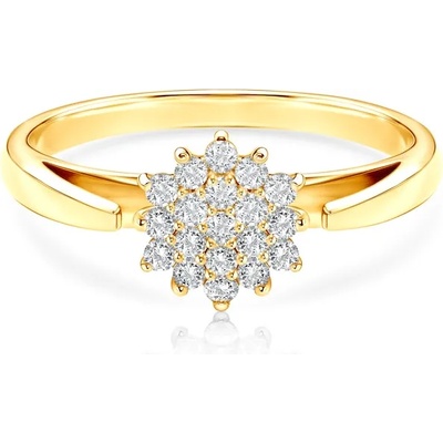 SAVICKI Годежен пръстен: злато. диаманти