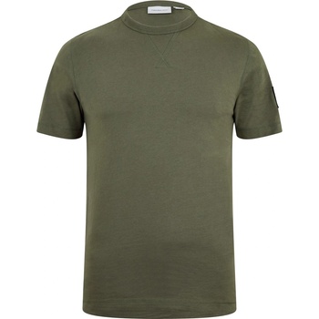 Image 1 of Calvin Klein Jeans Тениска Calvin Klein Jeans Monogram Badge T-Shirt - Olive LDY