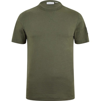 Calvin Klein Jeans Тениска Calvin Klein Jeans Monogram Badge T-Shirt - Olive LDY