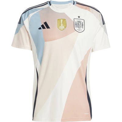 adidas Мъжка футболна фланелка Adidas Spain Away Shirt 2025 Mens - White