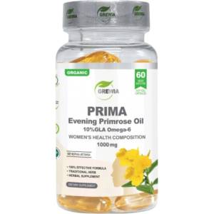 Grewia PRIMA Evening Primrose Oil 10%GLA [60 Гел капсули]