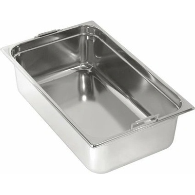 Gastronorm Gastronádoba GN 1/1 (h=100 mm) nerezová plná s uchy