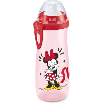 Nuk Спортна чаша NUK - Мини Маус, 450 ml, 24 м+, розова (10255709)