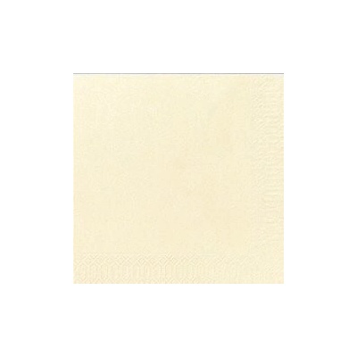 DUNI Servítka 3V 33x33 cm krémová 125 ks