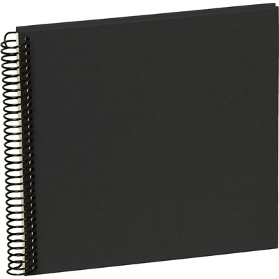 Semikolon Фотоалбум Uni Economy с бели карти малък черен (353034)