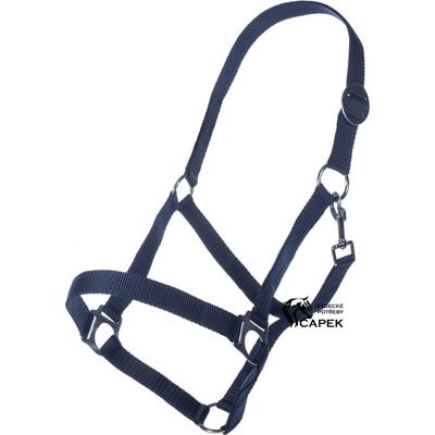 HKM Ohlávka CLASSICTmavě modrá – Zboží Dáma