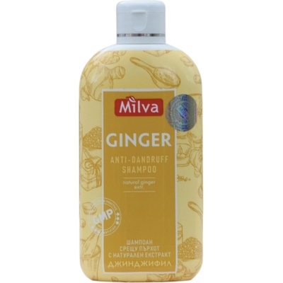 Milva Šampon Zázvor proti lupům 200 ml