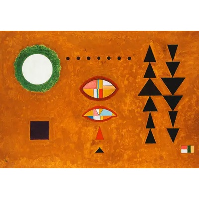 Obrazy - Kandinsky, Wassily: White-White - reprodukce obrazu