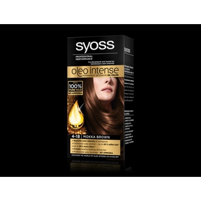 Syoss Oleo Intense 4-18 hnedá mokka