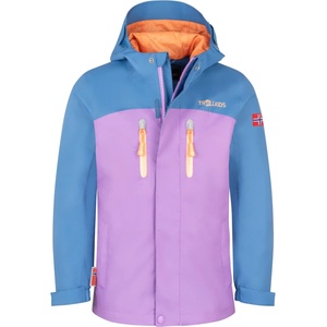 TROLLKIDS Детско водоустойчиво яке Trollkids Girl's Nusfjord Jacket Waterproof jacket - Cornflower / Violet Sorbet - размер 176 (EU) (703-5392-0421)