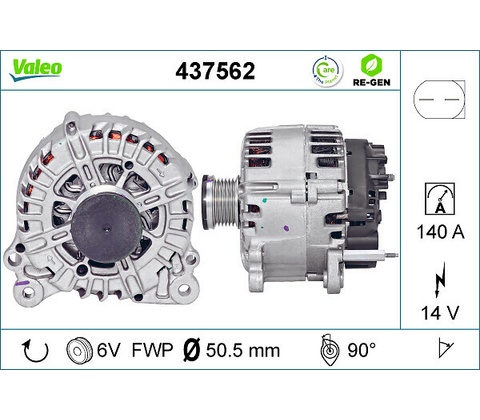 Generátor VALEO 437562
