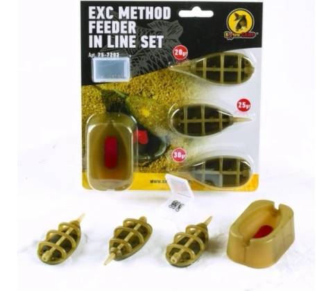 EXTRA CARP - Method Feeder Set 20, 25, 30 g + formička