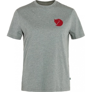 Fjällräven Дамска тениска Fjällräven Women's Fox Boxy Logo Tee T-shirt - Grey / Melange (116-9069-0515)