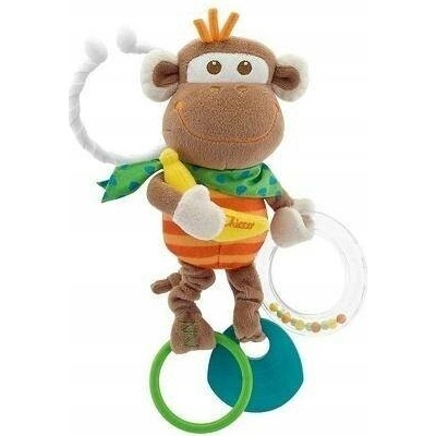 Chicco Monkey Chrastítko vibrační opička BabySens