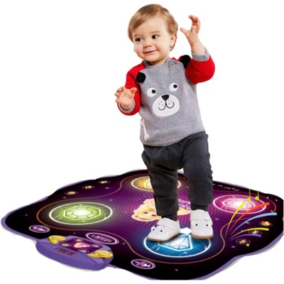 Leantoys Interaktívna hudobná tanečná podložka Bluetooth 245x75 mm