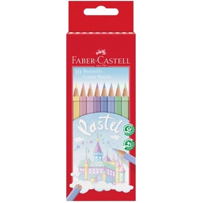 Faber-Castell Моливи, 10 пастелни цвята (1015120676)