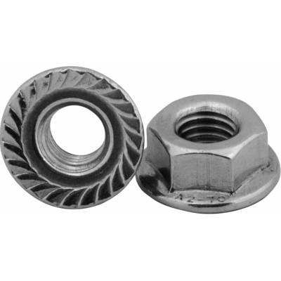 Structures - flange nut - DIN 6923 - M10 - A2 (100 pcs.)