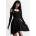 KILLSTAR Дамска пола KILLSTAR - Aggie - Черен - KSRA004055