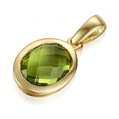 Gems přívěsek Devon žluté zlato a peridot 585 38 2 4493.0Z00.0.00.626.23
