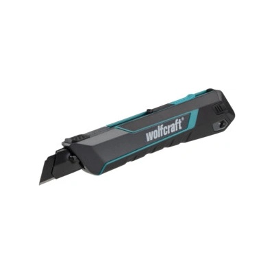 Wolfcraft Nôž s odlamovacou čepeľou PRO SAFETY, 18 mm