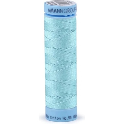 Bavlněné nitě 100 m Etiketní č.50 Triana Amann 0229 Blue Curacao