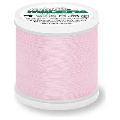 Quiltovací a vyšívací nit Madeira Cotona 50 (1000m) barva 590 light pink