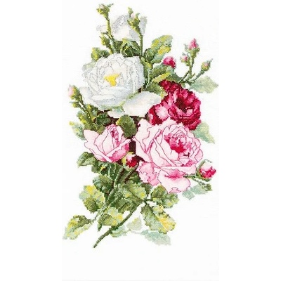Букет от рози - гоблен със схема b2285