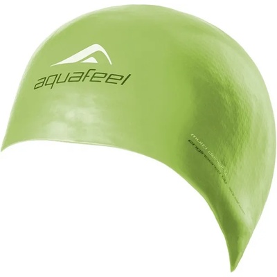 Aquafeel плувна шапка aquafeel bullitt silicone cap зелен