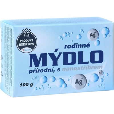Nasil přírodní mýdlo s nanostříbrem 100 g – Zboží Dáma