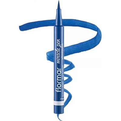 Flormar Hodvábny fix na oko, č.006 Sapphire Blue 1,2 ml