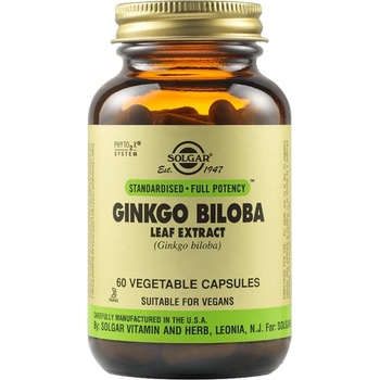 Solgar Ginkgo Biloba Leaf Extract [60 капсули]