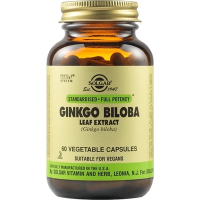 Solgar Ginkgo Biloba Leaf Extract [60 капсули]
