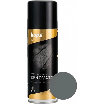 Kaps sprej na semišové topánky Renovator 200 ml šedý