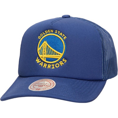 Mitchell & Ness Evergreen Trucker Golden State Warriors Blue