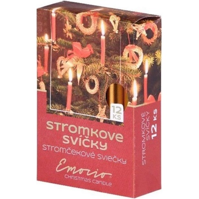 Emocio Stromkové 12ks 12x100 Metal měděné