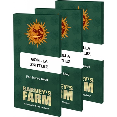 Barney's Farm Gorilla Zkittlez semena neobsahují THC 10 ks – Zboží Dáma