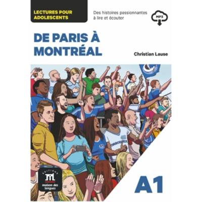 De Paris a Montréal (A1) – Livre + MP3 téléchargeables