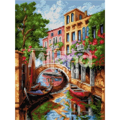 Milena Style Лято в Италия - гоблен със схема конци Ariadna 1: 4