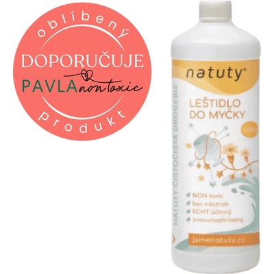 Natuty Leštidlo do myčky 1000 ml