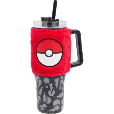 Wiky Pokémon termohrnek s plyšovým návlekem 770 ml