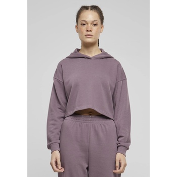 Urban Classics Дамски къс суичър Urban Classics Terry Hoodie fadedpurpleUB-TB6854-17534 - Тъмнолилав, размер S