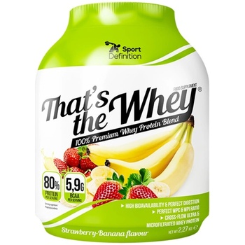 SportDefinition 100% That's The Whey Premium Protein 2270 g