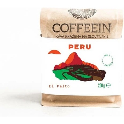 Coffeein Peru El Palto zrnková 200 g