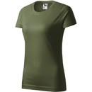 Tričko dámske Malfini Basic khaki