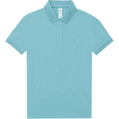 B&C Dámské polo triko PW461 Meta Turquoise
