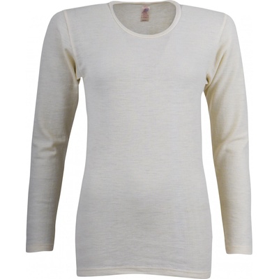 Engel Мъжко копринено термобельо Engel Shirt L/S Everyday base layer - Natur - размер 46/48 (EU) (015-1031-0113)