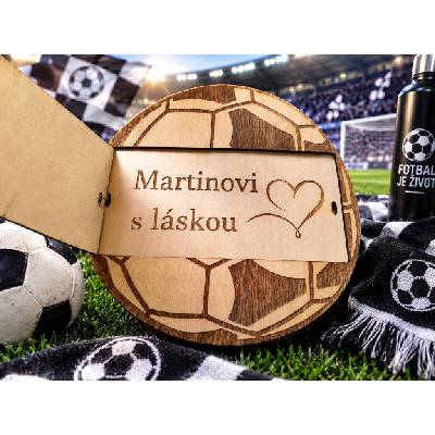 GravIren Obálka na peníze "FOTBAL"