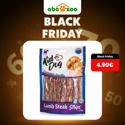 Kid Dog Jahňací steak prúžky 250 g