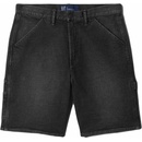 GAP Džínsové kraťasy carpenter Čierna