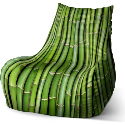 Sablio sedací vak Bean Bambus 60 x 70 x 70 cm
